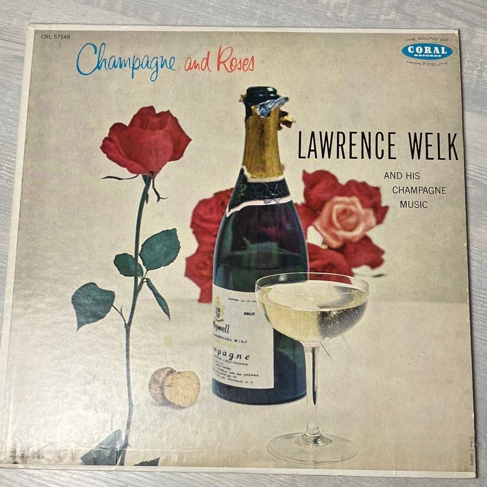 Lawrence Welk "Champagne and Roses" vinyl
